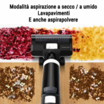 Aspirapolvere portatile senza fili Liectroux i7 Pro per solidi e liquidi, autopulente, autoasciugante, con guida vocale. - immagine 7