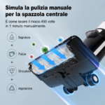 Aspirapolvere portatile senza fili Liectroux i7 Pro per solidi e liquidi, autopulente, autoasciugante, con guida vocale. - immagine 8